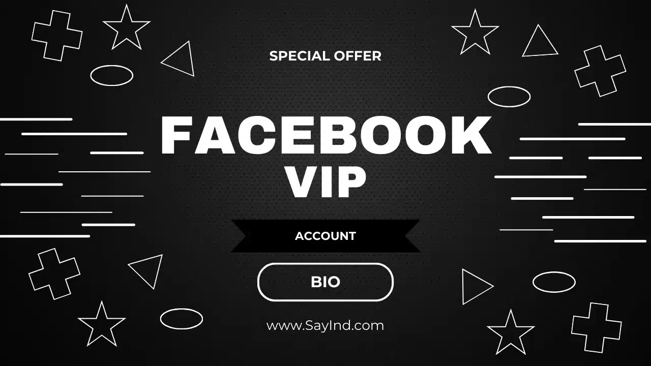 Facebook VIP Account Bio | FB VIP Account Bio 2024